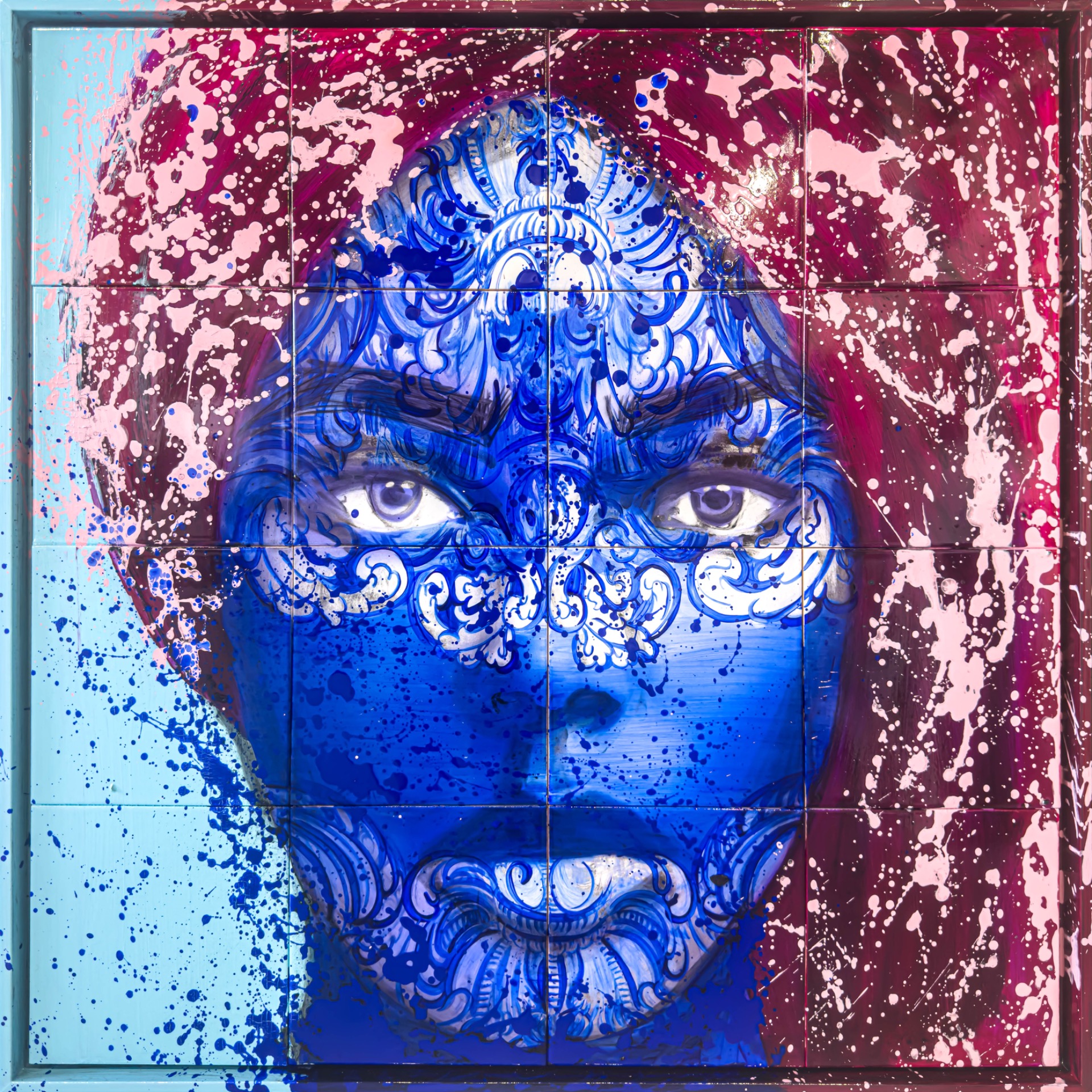 onde sauvage-80cm x 80cm- 5000 euro