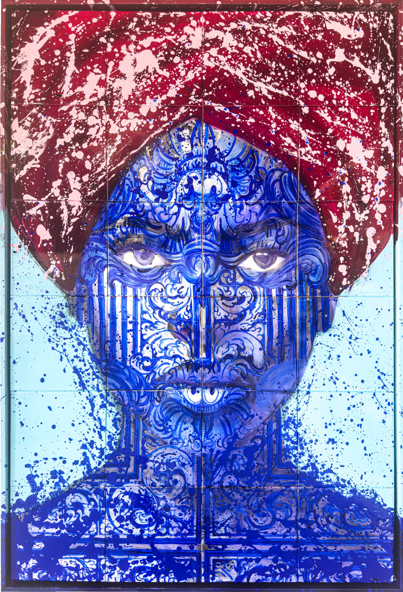 blue strong-120cmx80cm- 7500 euro