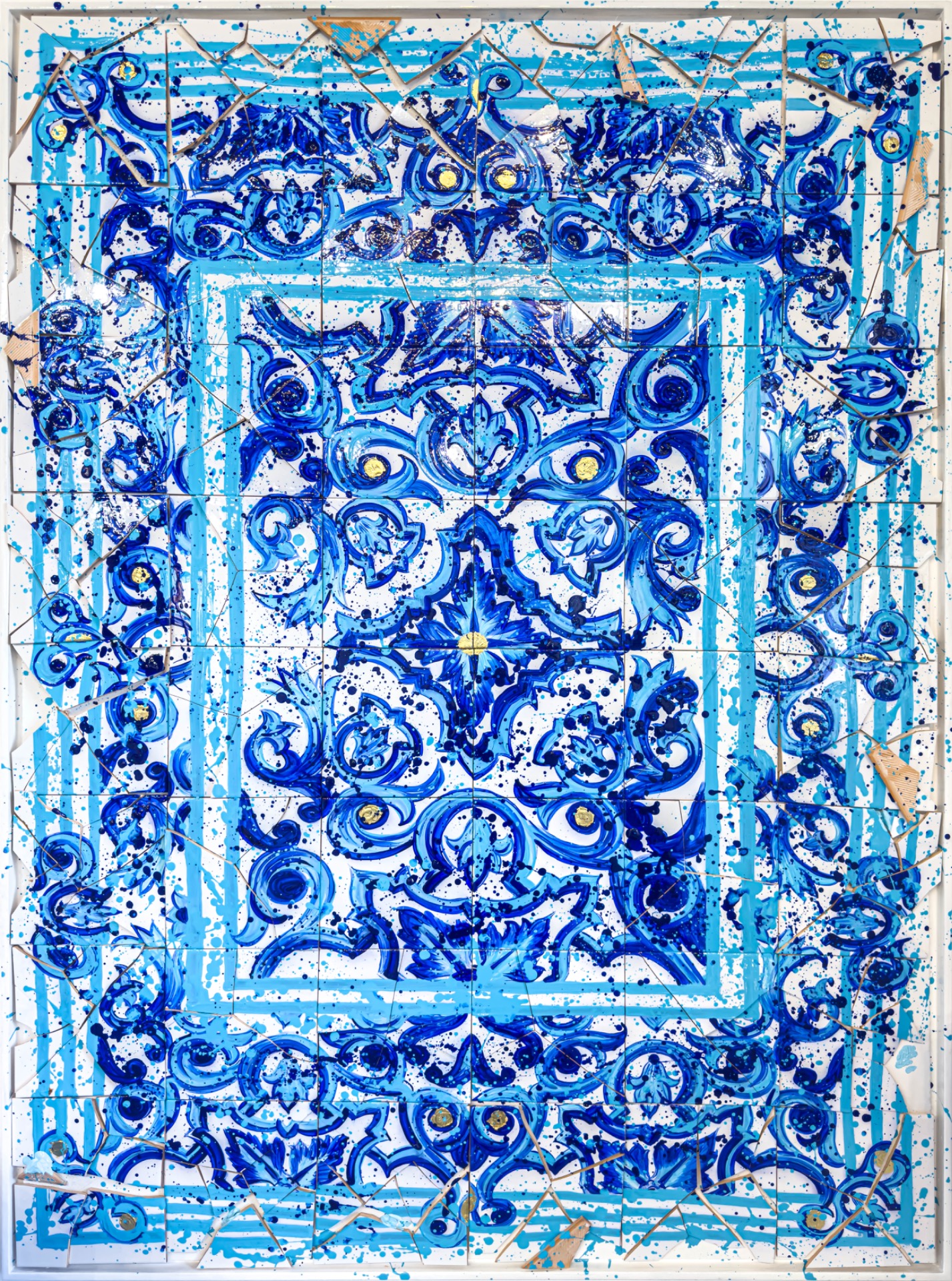 BLUE ABSTRACT-165cmx120cm- 5500euro