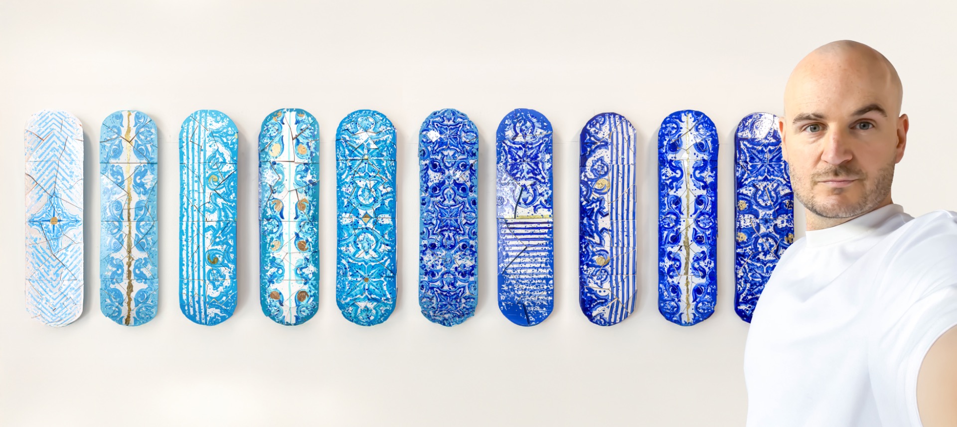 skateboard - 80cmx20cm - 1300 euro ( unit)